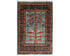 2x3 Blue Ersari Afghan Hand Knotted Veg Dye Wool Area Rug